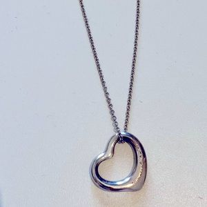 COPY - Authentic Tiffany Heart Charm Necklace